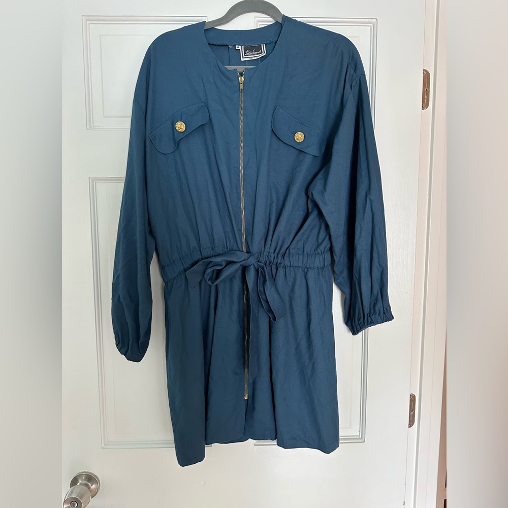 Luisa Spagnoli vintage Italian luxury shirt dress